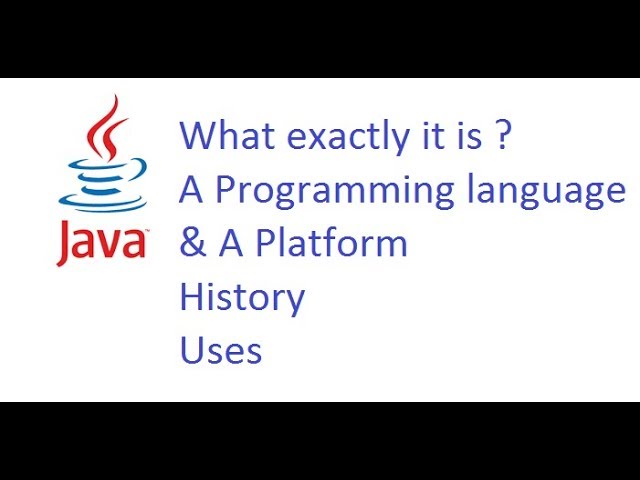 Java - What exactly it is ? (In Hindi)