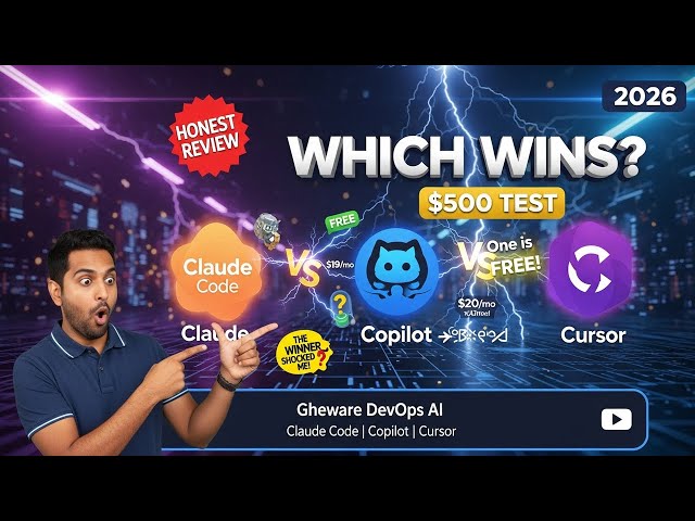 Claude Code vs GitHub Copilot vs Cursor - The HONEST Truth (2026)