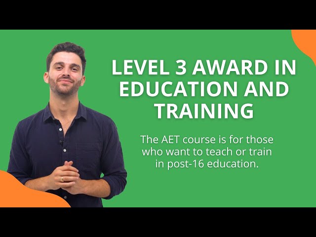 Level 3 Award in Education and Training | Get Licensed