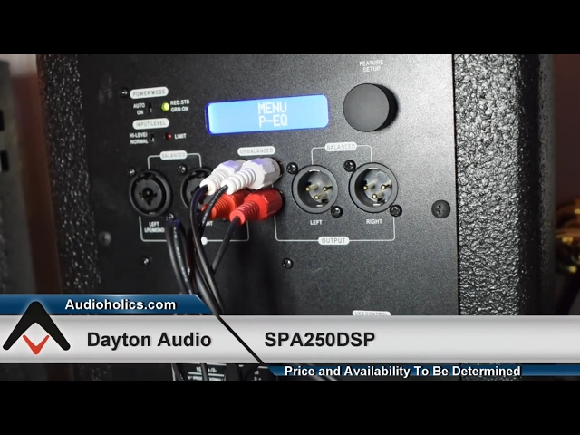 Dayton Audio SPA250DSP Review