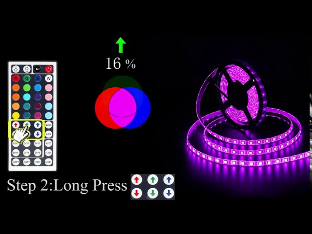 44-Key LED Remote Guide | Wave Lights
