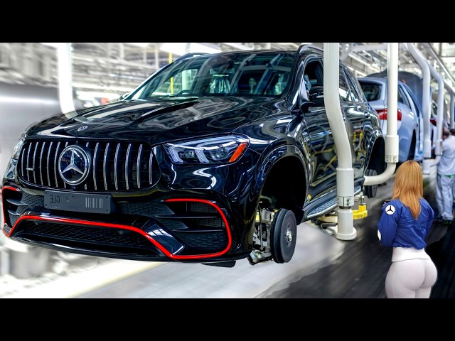 Mercedes GLE & GLS US Factory tour – Manufacturing process of luxury SUVs inside Alabama plant