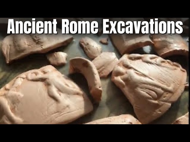 Ancient Rome Excavation | ROMAN SUNDIAL | ROMAN VASE