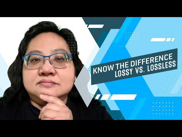 Coding for Beginners: Website Audio/Video #6— Understanding Lossy vs. Lossless Compression
