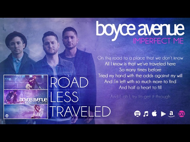Boyce Avenue - Imperfect Me (Lyric Video)(Original Song) on Spotify & Apple