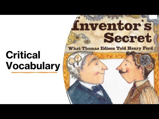 The Inventor's Secret Critical Vocabulary