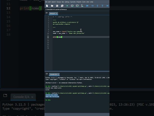 Dica de Python - Alternativa para o IF / ELSE