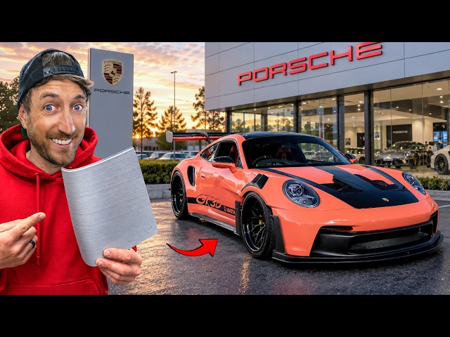 I 3D Printed a $750,000 Porsche 911 GT3 RS