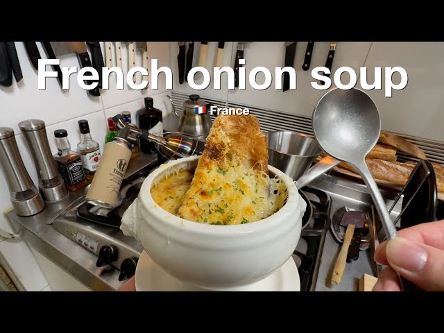 🇫🇷 How to make French onion soup: The fastest recipe french onion soup near me hot mix pot