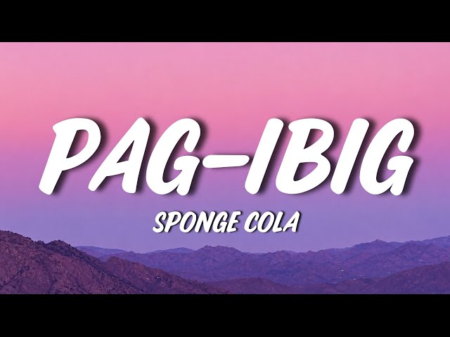 Sponge Cola - Pag-Ibig (Lyrics) 