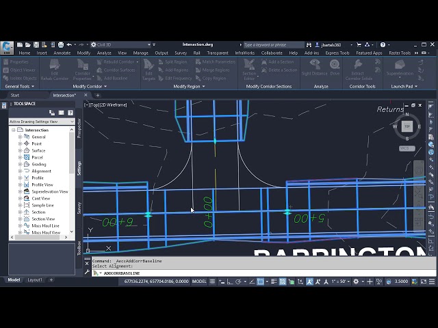 Simplifying Civil 3D Corridor Modeling using Contextual Tools