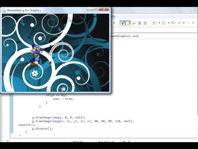 Java programming part 100 Graphics : Java Animation 3 Dispose Method