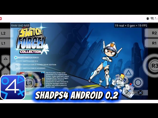 Mighty Switch Force 1 | ShadPS4 Android 0.2 | SD865