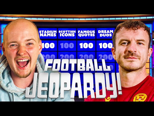 A Very Special Football Jeopardy Quiz With Andy Halliday!