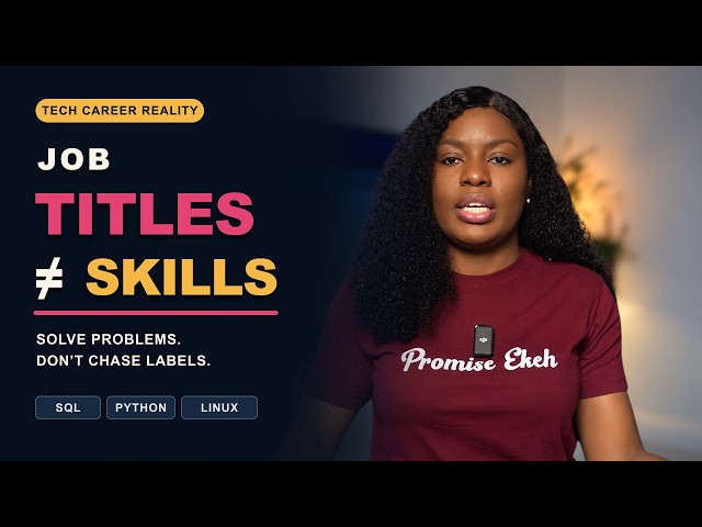 Job Titles Won’t Save Your Tech Career — Skills Will