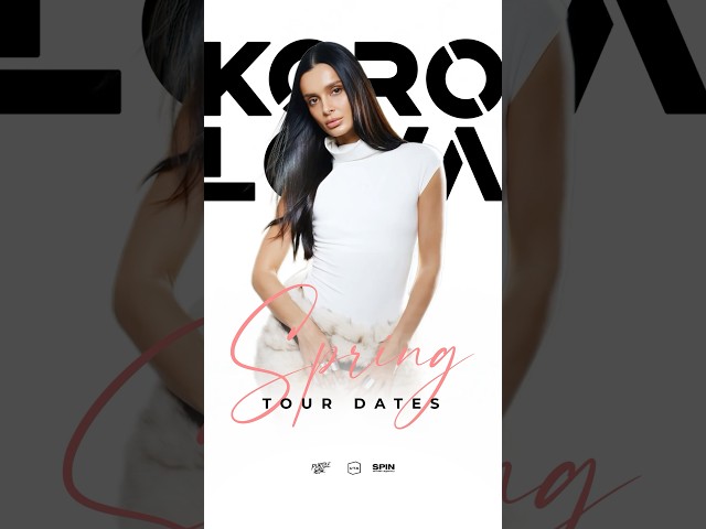 KOROLOVA Tour Dates #korolova #electronicmusic #techno