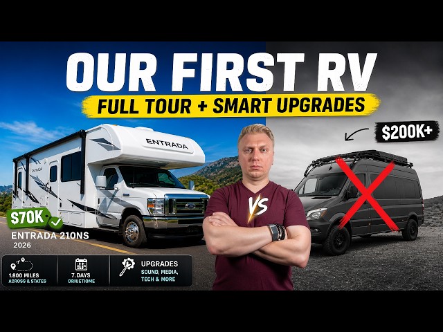 Our First RV: Full Tour + Smart Upgrades (Entrada 210NS 2026)