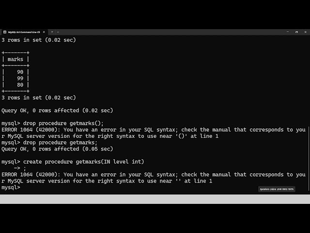 How to Create and Use Procedures in MySQL (Tamil Tutorial)