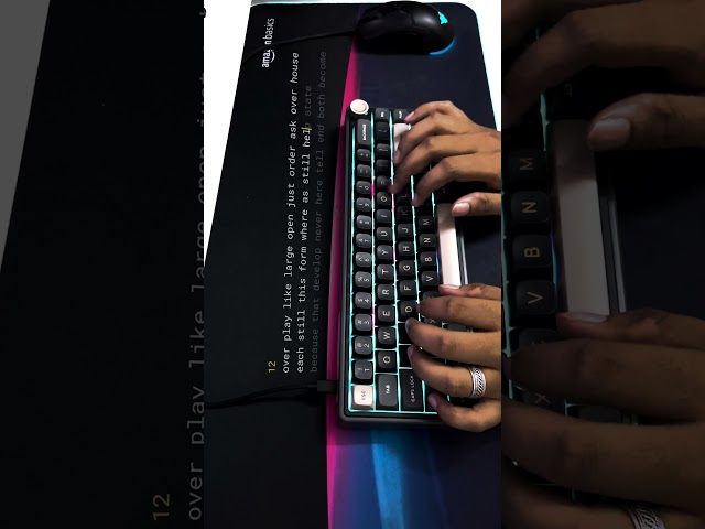 Royal Kludge Rk65 - The budget thock keyboard #asmrkeyboard #mechanicalkeyboard #thocky