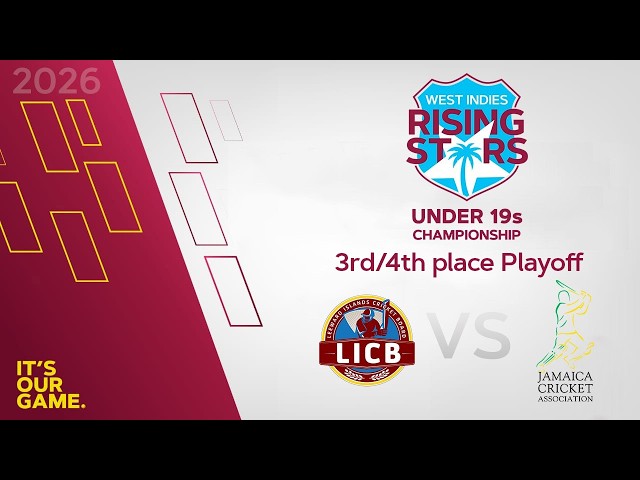 🔴 LIVE Leeward Islands v Jamaica | CWI Women’s Under 19 | 20 Over Championships 2026- 3rd Place