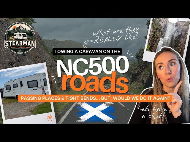 NC500: What Are the Roads REALLY Like? Passing Places, Caravans & Would We Do It Again?