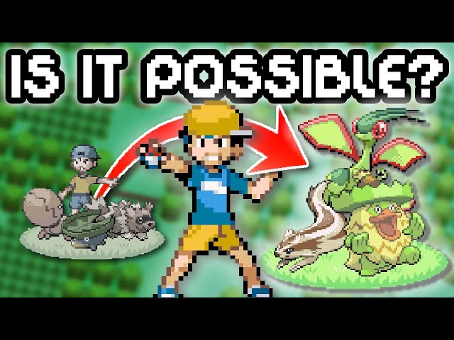 Can A Youngster Beat A Pokemon Emerald Hardcore Nuzlocke?