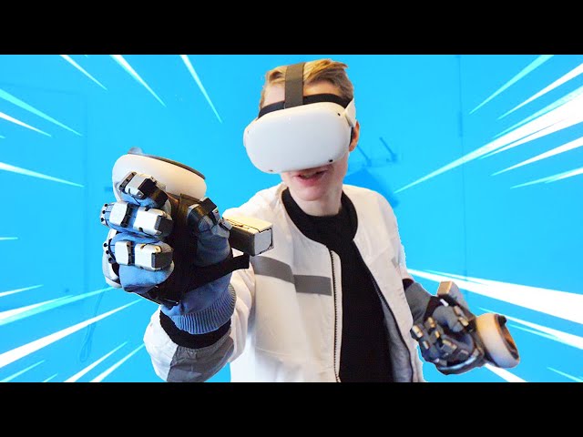 VR Haptic Gloves for Oculus Meta Quest 2 are HERE!