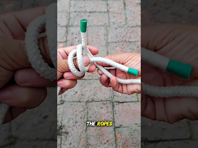 A Clever Way to Join Two Ropes❗#knot #technique #rope