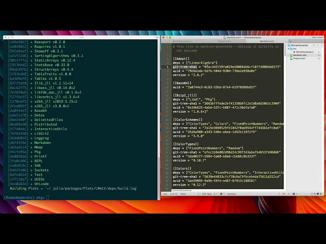 REPL Based Package Manager and Dependency Management