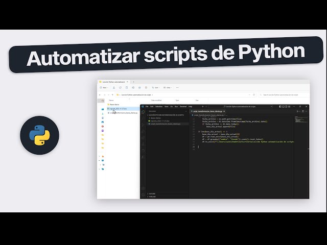 Automatización de scripts | Python