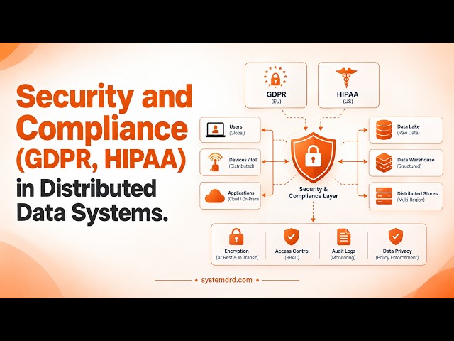 GDPR & HIPAA Compliance in Distributed Data Systems Data Security, Privacy & Cloud Data Engineering