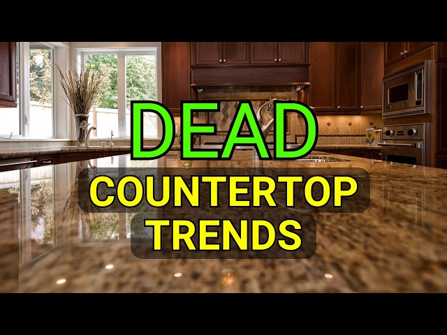 5 Countertop Trends On The Way OUT (You'll Be Shocked by #1)