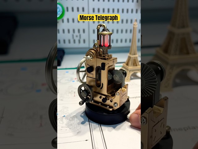 Morse Telegraph Model #mechanicalmodel