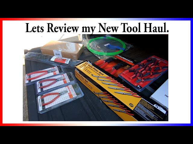 Tool Haul Review Time with Titan, Gearwrench, and Craftsman.