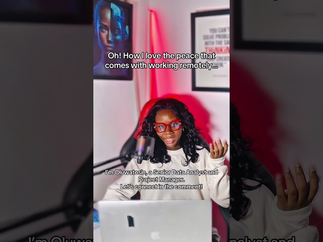 Hi, I’m Oluwatosin, a senior data analyst and PM…. Let’s connect #tech #techtok #womenintech