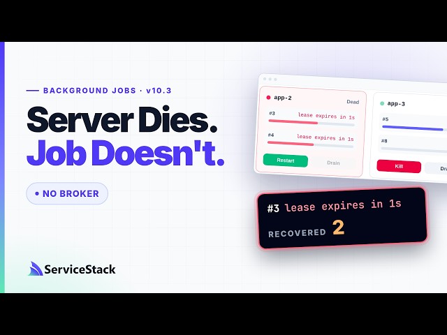 .NET Background Jobs That Survive Crashes, Deploys & Retries