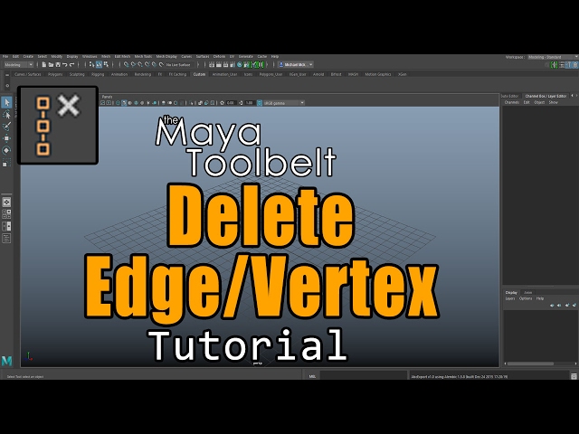 The Maya Toolbelt - Delete Edge/Vertex