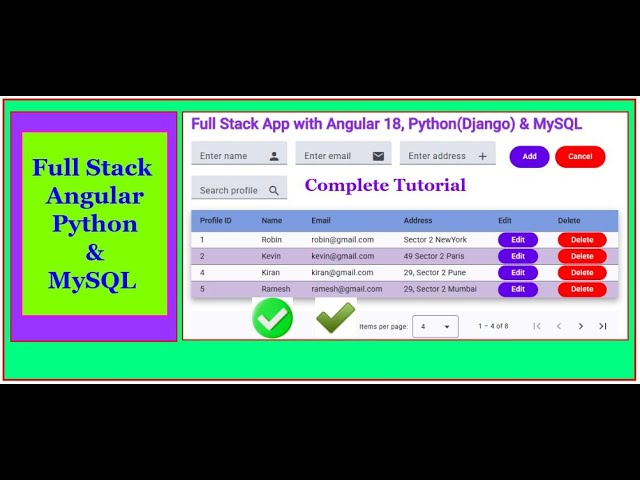 Building a Full Stack Web App with Angular 18, Python & MySQL | Complete Tutorial