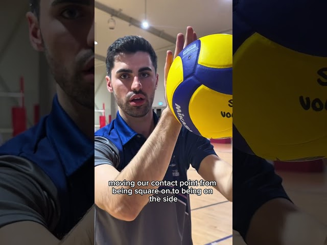 Full tutorial on cut shotting! 🏐🔥