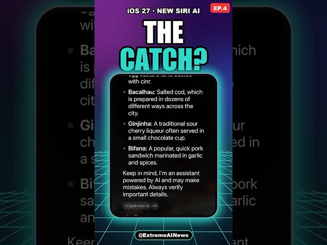 What Is the New Siri's Catch? #shorts