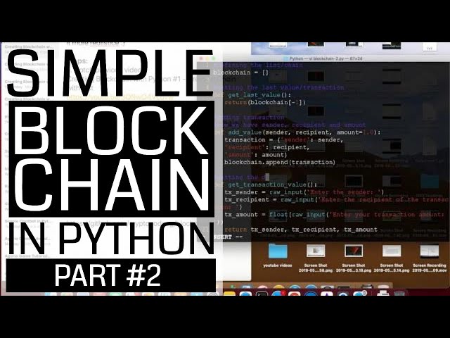 Creating Blockchain with Python #2 - Adding New Transaction