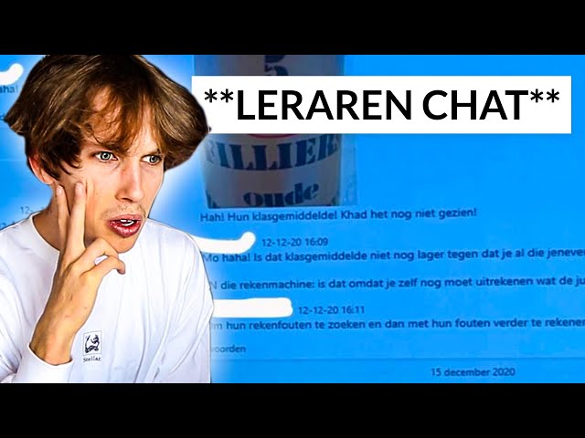 Ze Streamde *Perongeluk* de Leraren Chat...
