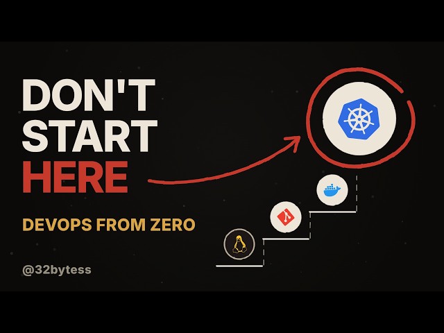 DevOps From Zero: Every Tool, and Why Kubernetes Comes Last