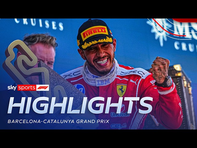 Hamilton claims special first Ferrari GP win! | Barcelona Grand Prix Extended Highlights | F1 2026