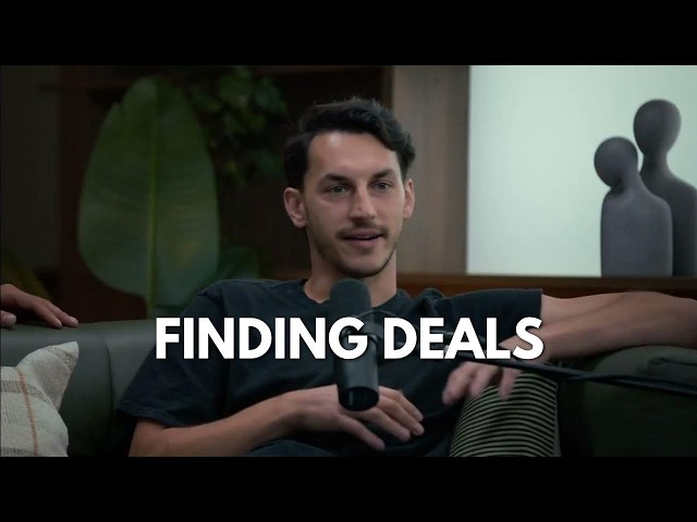 "How do you find real estate deals?"