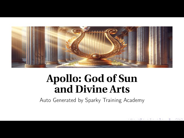 Apollo: God of Sun and Divine Arts