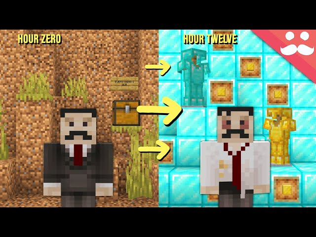 I Mined for 12 hours in Minecraft