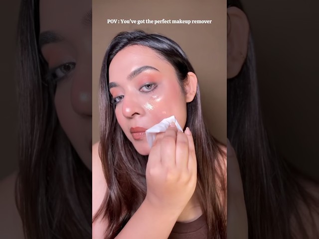 😍Is this the PERFECT Makeup Remover⁉️🔥 | #shorts #makeupremover #productreview #makeup