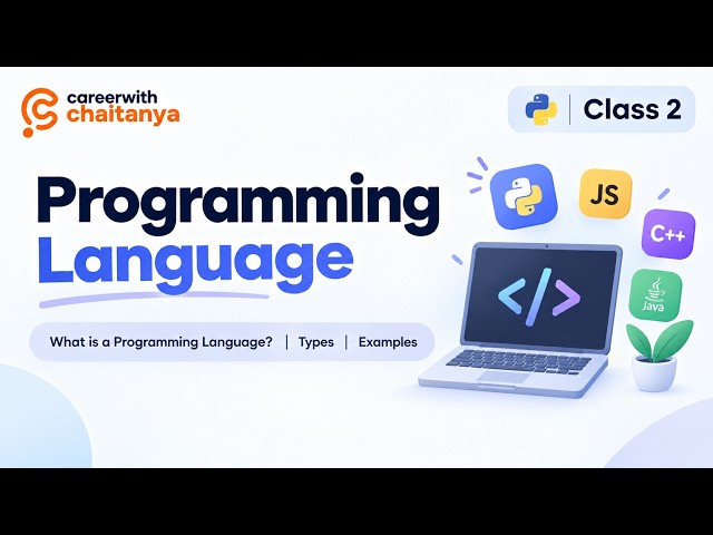 Class 2 – Programming Language