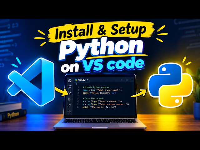 How to install and set up python on Visual studio code